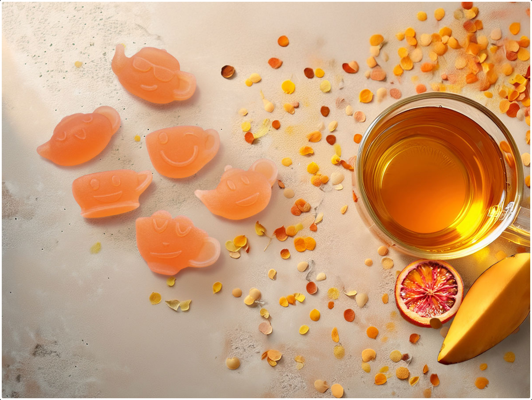 TeaMotions® - die schnelle Teezubereitung mit Fruchtgummis - 125g ... TeaMotions® - die schnelle Teezubereitung mit Fruchtgummis - 125g ...