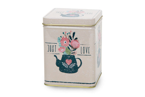 Teedose "Just Love" - versch. Größen