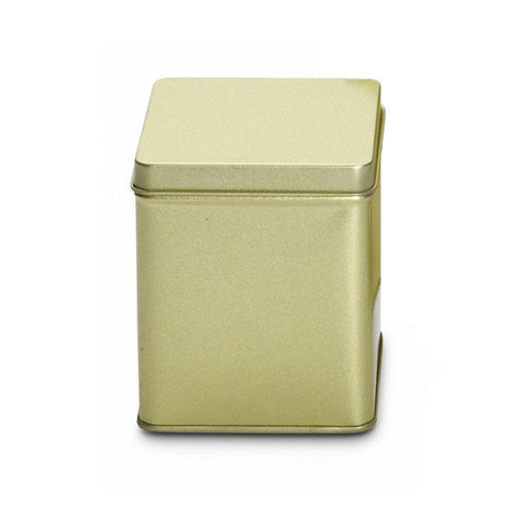 Teedose "Gold deluxe" - mit Scharnierdeckel