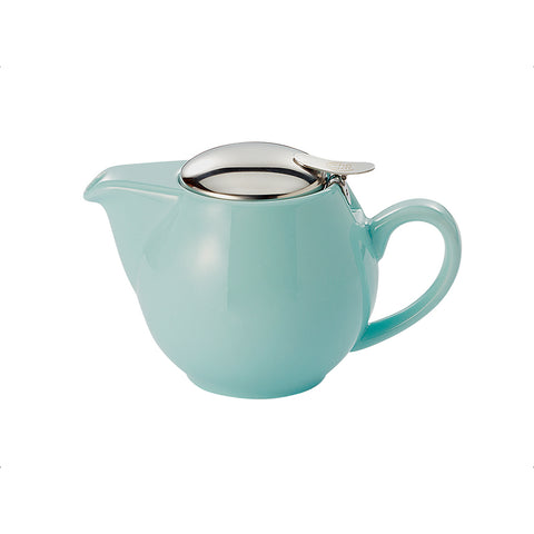 Teekanne "Mira", Porzellan, türkis, mit Edelstahlsieb - 500ml