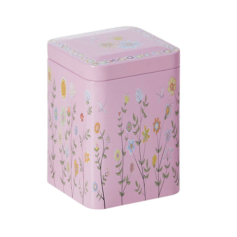 Teedose "Blumenwiese" - mit Stülpdeckel - versch. Größen
