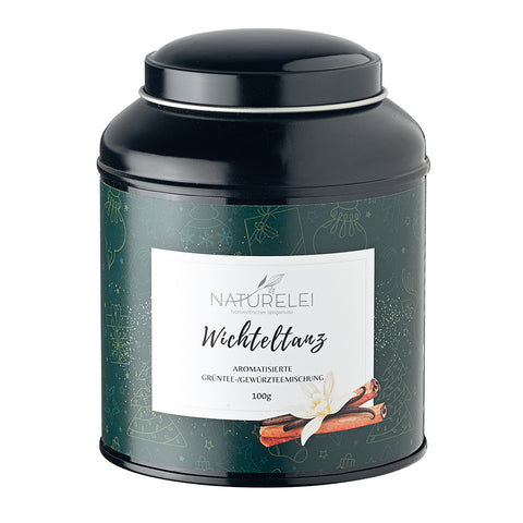 Wichteltanz - aromatisierte Grünteemischung - 100g - Black Edition