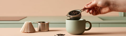 Teefilter und Teesiebe