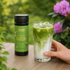 Premium Matcha "Bombay Delight", Sirupkonzentrat, vegan mit japanischem Matcha, 270 ml in Dosierflasche