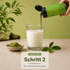 Premium Matcha "Bombay Delight", Sirupkonzentrat, vegan mit japanischem Matcha, 270 ml in Dosierflasche