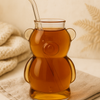 Becher "Bärchen" aus Borosilikatglas, hitzebeständig