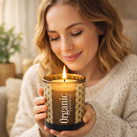 Duftkerze Organic Goodness - Mandarine & Lorbeerblatt - 200g