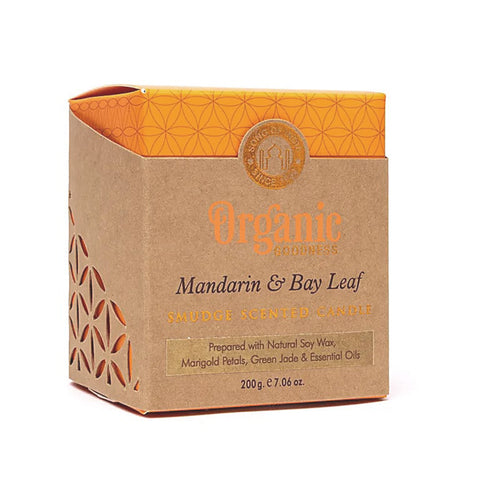 Duftkerze Organic Goodness - Mandarine & Lorbeerblatt - 200g