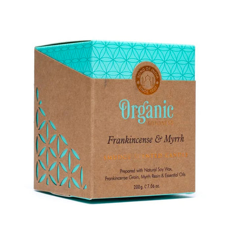Duftkerze Organic Goodness - Weihrauch & Myrrhe - 200g