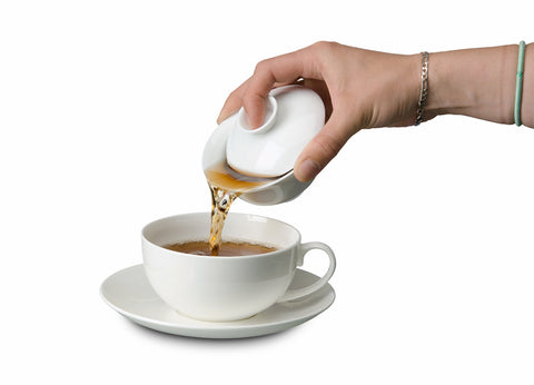 Gaiwan "Hao" - zur zeremoniellen Zubereitung von Tee - grau