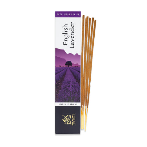 Räucherstäbchen "English Lavender" - Stressreduktion und Aromatherapie - 12St.