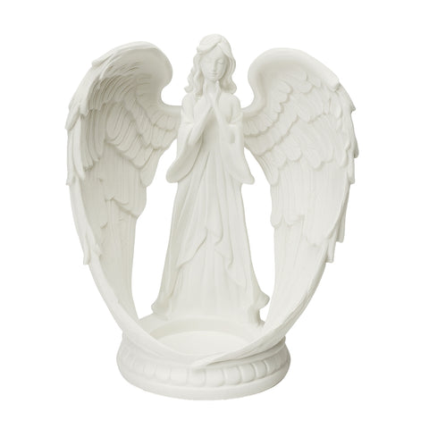 Kerzenhalter Engel -  14,5x14x8,5 cm - Größe M