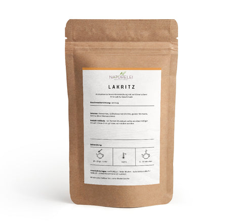 Lakritz - aromatisierte Kräutertee-/Gewürzteemischung
