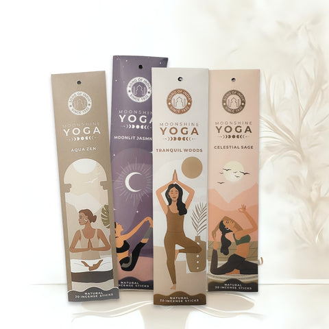 Räucherstäbchen "Moonshine Yoga - Moonlit Jasmnine" - Jasmin - 20St.