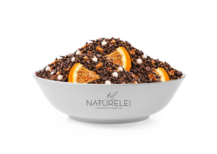 Orange mit Butterreis