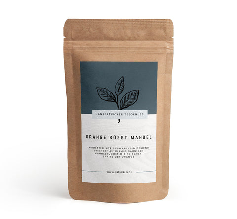 Orange küsst Mandel