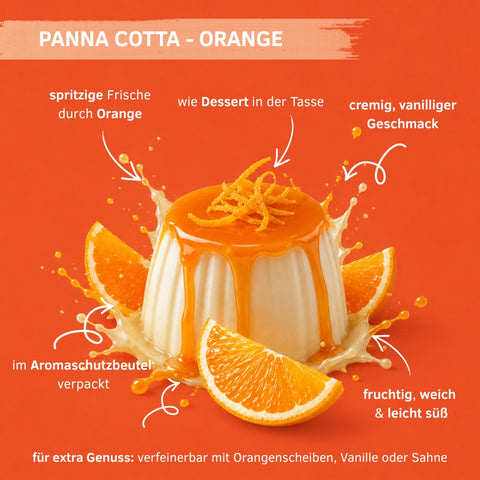 Panna Cotta - Orange