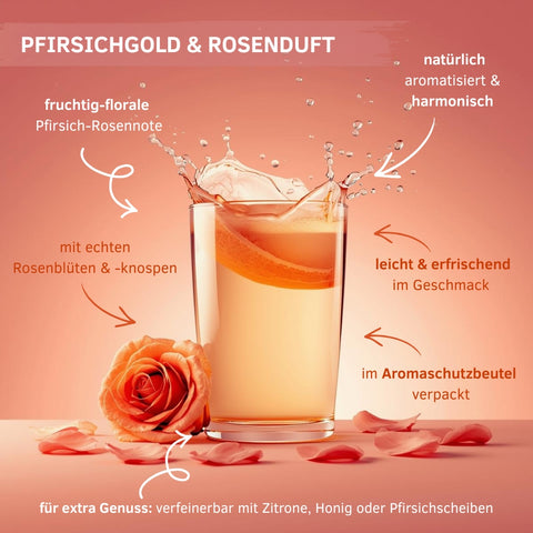 Pfirsichgold & Rosenduft