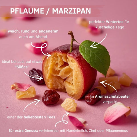 Pflaume / Marzipan