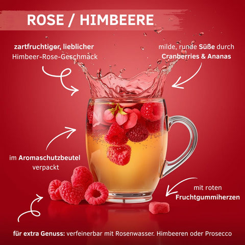 Rose / Himbeere