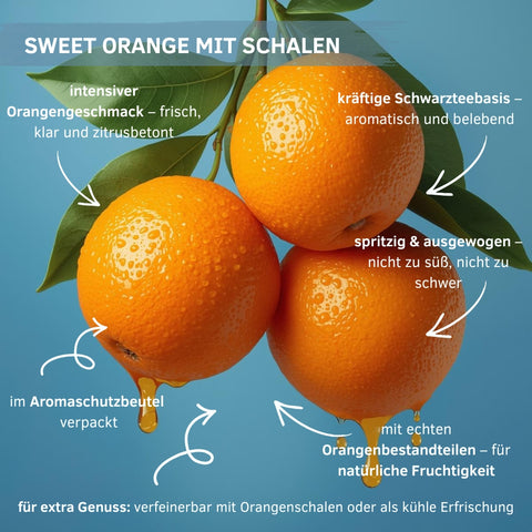 Sweet Orange mit Schalen