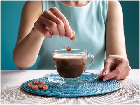 BARISTA SYRUP DROPS - English Caramel mit Karamell-Nussgeschmack - 125g