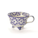 Teetasse "Haiki", blau, Steingut - 200ml