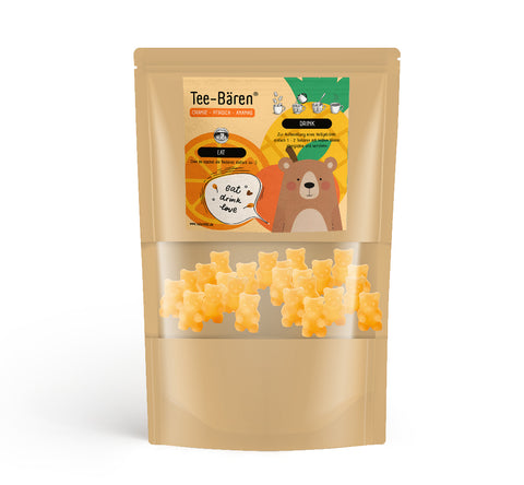 Tee-Bären® Obstsalat - Orange-Pfirsich-Ananas