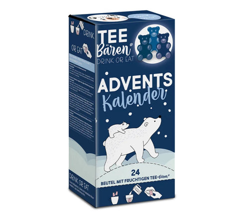 Tee-Bären® Adventskalender - Teebären bei Nacht - 24 x 15g