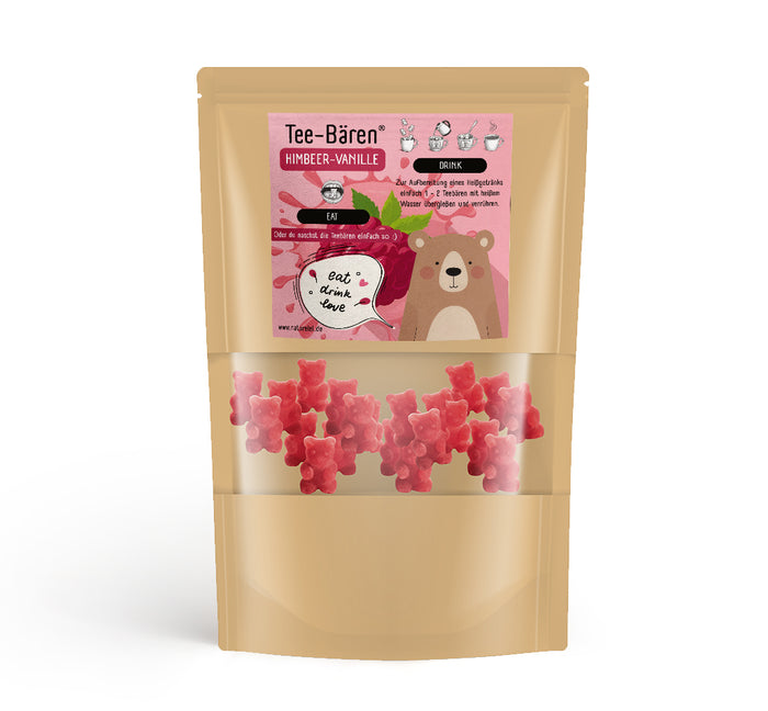 Tee-Bären® Himbeer-Vanille