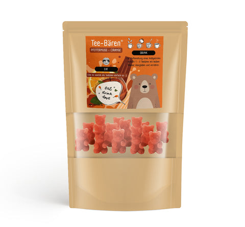 Tee-Bären® Pfeffernuss - Orange