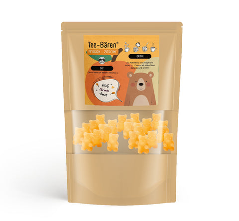 Tee-Bären® Pfirsich-Zitrone