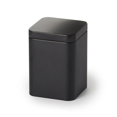 Teedose "schwarz" - matt, mit Stülpdeckel - 100g