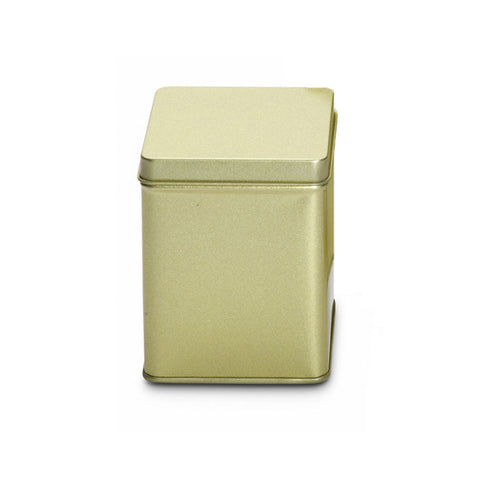 Teedose "Gold deluxe" - mit Scharnierdeckel