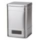 Teedose, Kaffeedose / Vorratsdose - 2kg - silber mit Fenster