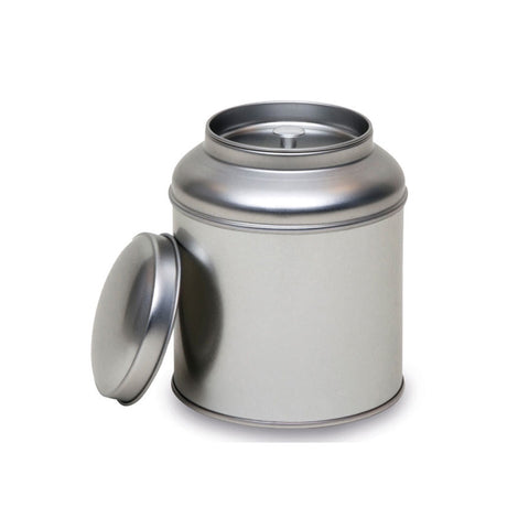 Teedose silber rund - 100g