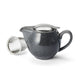 Teekanne "Mira", Steinzeug, Reactive Glaze, grau, Edelstahlsieb - 500ml