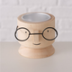 Teelichthalter Nerdy Deko - Kiefernholz - 2er Set