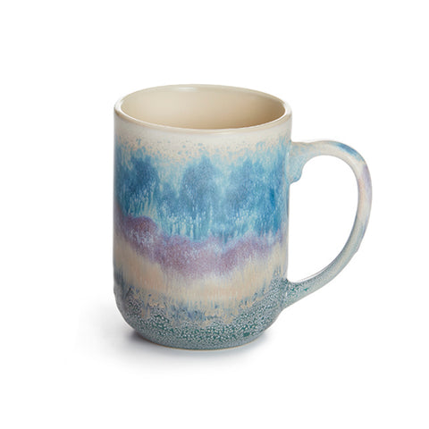 Becher "Anna", Steinzeug, Reactive Glaze, rosa oder blau - 500ml