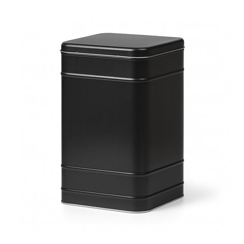 Teedose, Kaffeedose / Vorratsdose - 2kg - mattschwarz