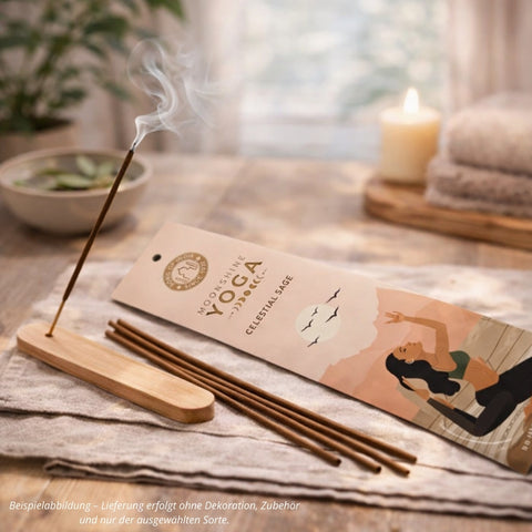 Räucherstäbchen "Moonshine Yoga - Celestial Sage" - Salbei - 20St.