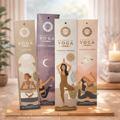 Räucherstäbchen "Moonshine Yoga - Tranquil Woods" - Waldduft - 20St.