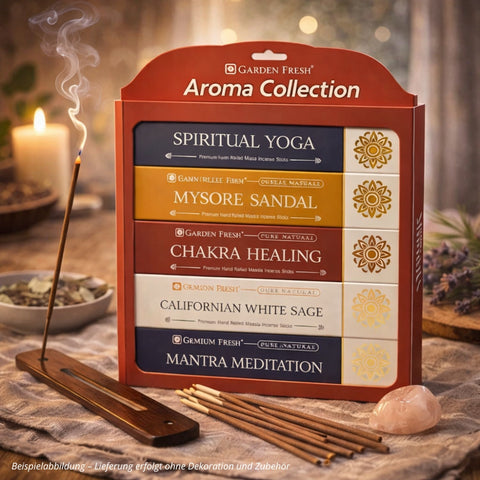 Natürliche Masala Räucherstäbchen Geschenkset - 5x15g