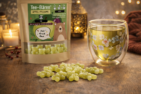 Tee-Bären® Apfel - Pflaume