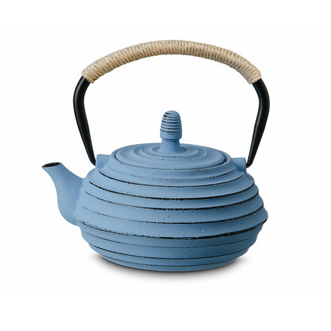 Teekanne "Guangxi", blau, Gusseisen mit Edelstahlfilter - 700ml