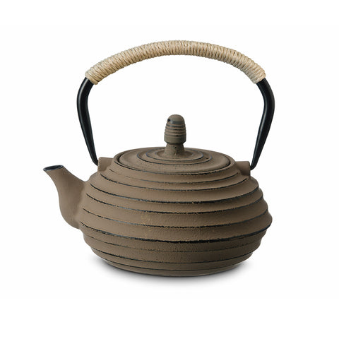 Teekanne "Jinan", braun, Gusseisen mit Edelstahlfilter - 700ml