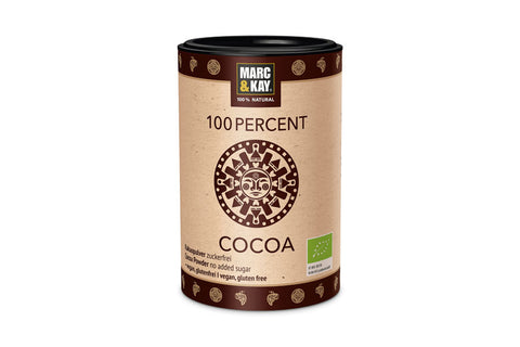 Marc & Kay Bio Trinkschokolade 100% - 100 Percent Cocoa - 250g