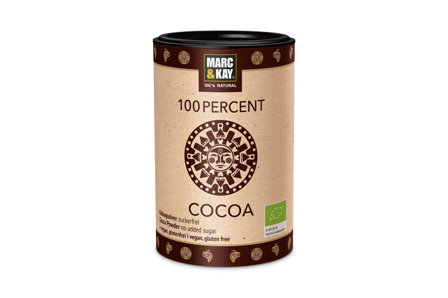 Marc & Kay Bio Trinkschokolade 100 100 Percent Cocoa 250g Naturelei
