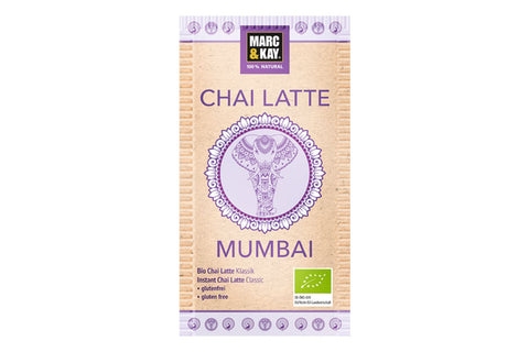 Marc & Kay Bio Trinkschokolade Chai - Chai Latte Mumbai - Tassenportion - 10 Stück