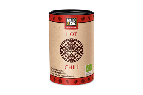 Marc & Kay Bio Trinkschokolade Chili - Hot Chili - 250g